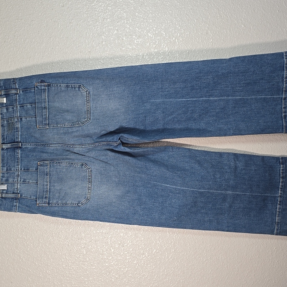 Pilcro By Anthropologie Wide Leg Cropped Pants - Picture 8 of 10